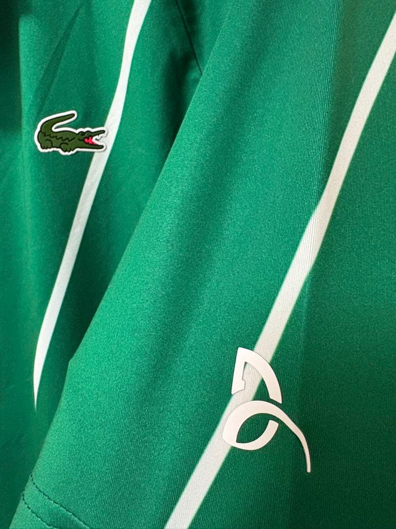 【ジョコビッチ着用モデル】LACOSTE ポロシャツ (US)Mサイズ