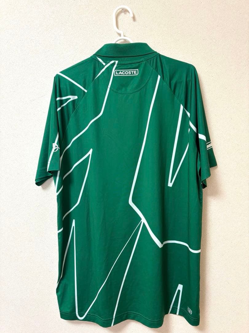 【ジョコビッチ着用モデル】LACOSTE ポロシャツ (US)Mサイズ