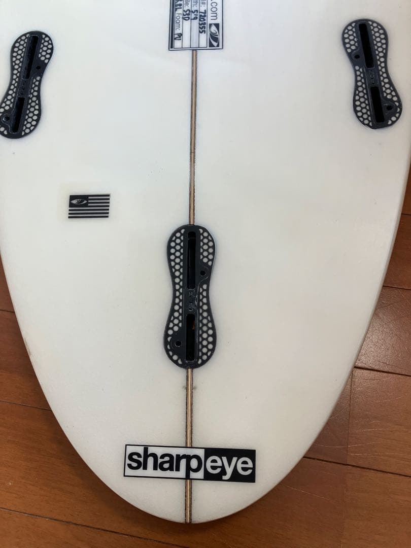 sharpeye SYNERGY　5'9 23.8L 渡邉壱孔使用　湘南手渡