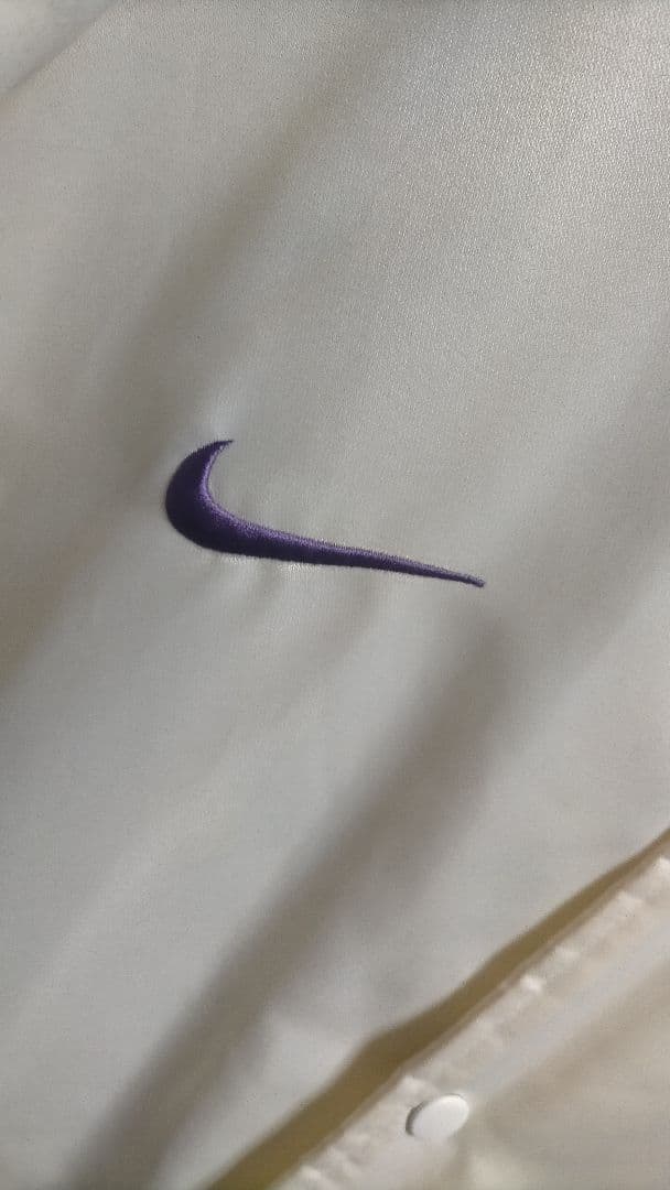 NIKE NBA LAKERS 中綿刺繍スタジャン ホワイト XL ヴィンテージ