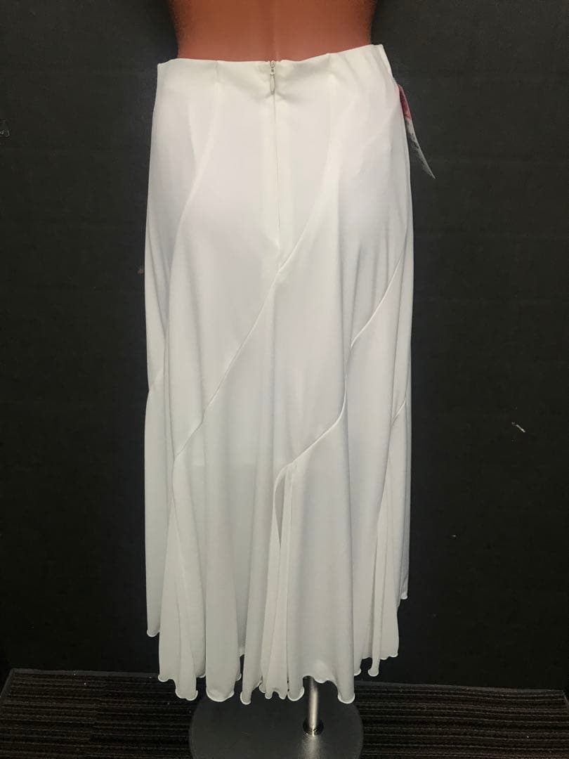 【白樺ドレス】白スカート3437（新品）