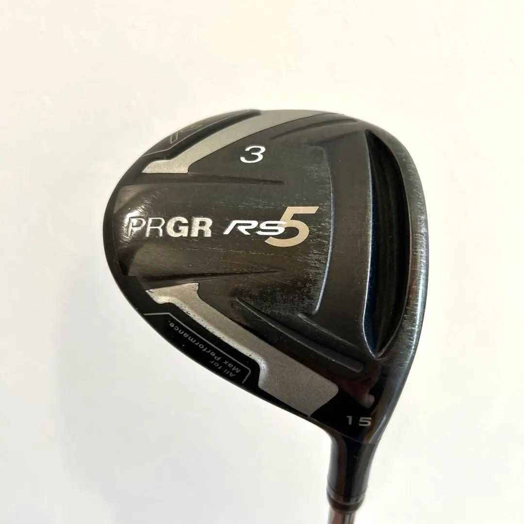 【傷あり】PRGR RS5 3番 フェアウェイウッド 15度　メンズ