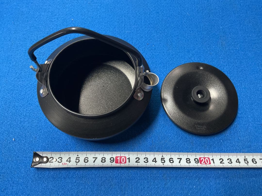d*7様 トランギア・希少品マットブラック0.6リットルケトル美品