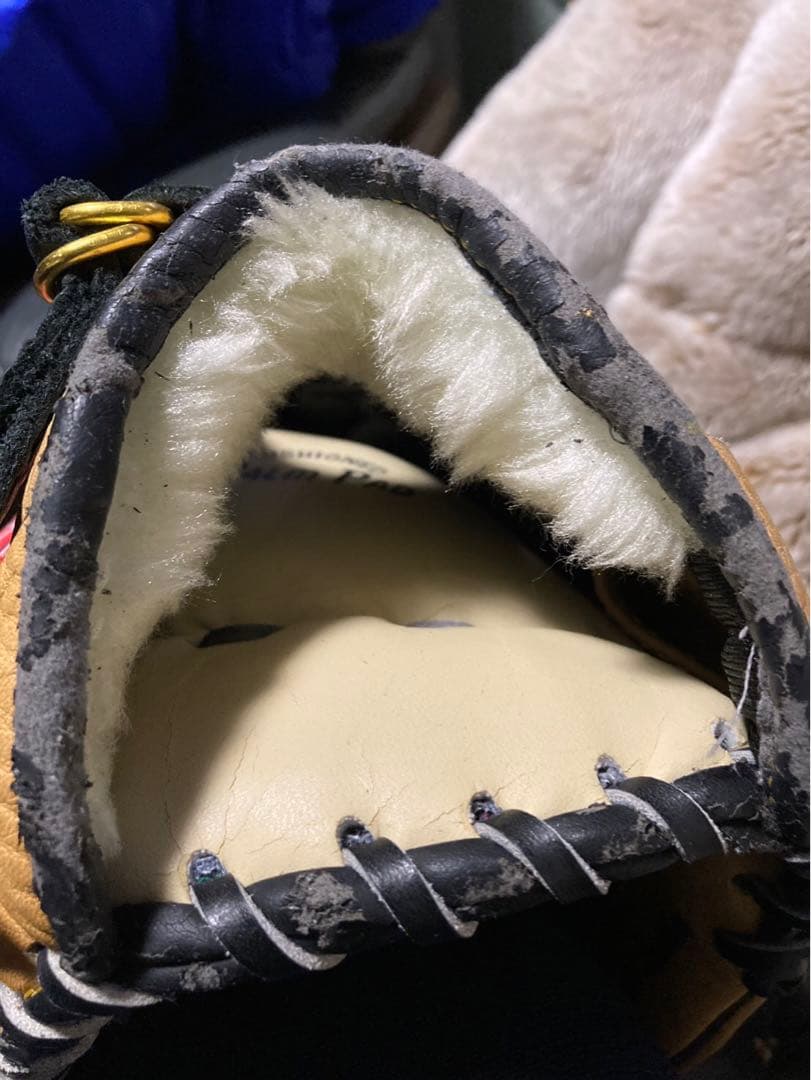 【難あり】Rawlings 軟式グローブ 左投用