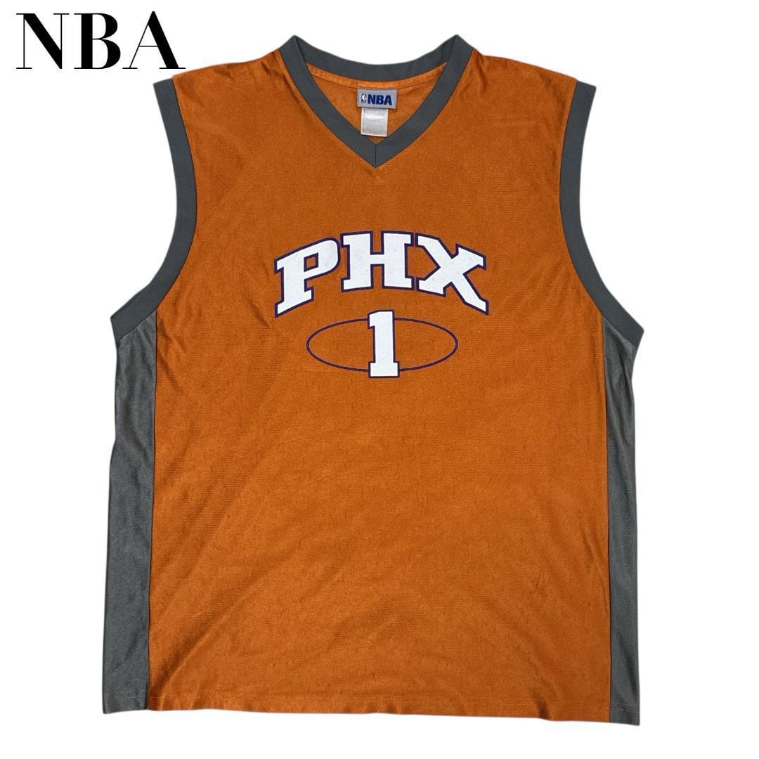NBAフェニックスサンズ バスケ ユニフォーム ゲームシャツ 2XL 90s