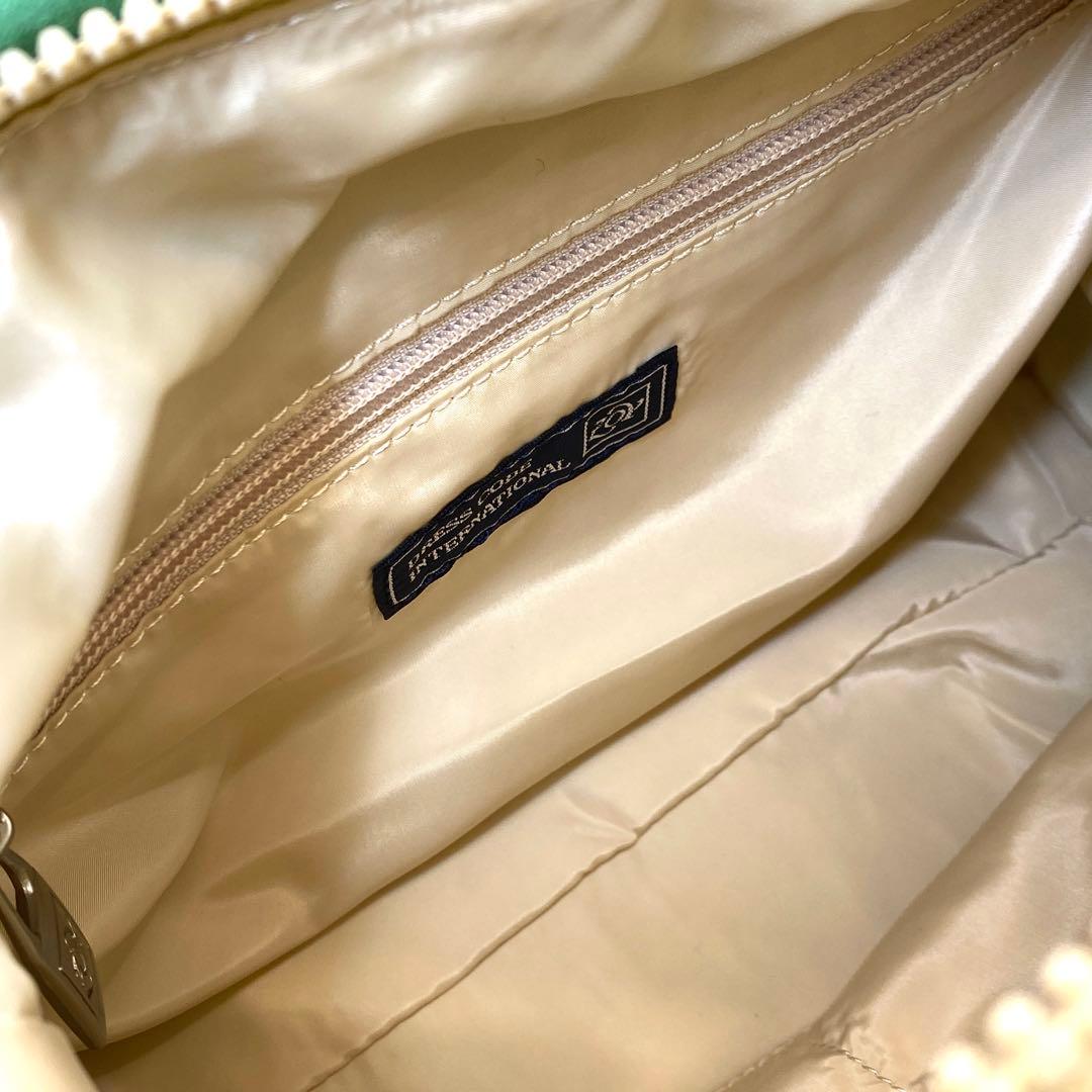 【未使用】定価1.4万円 ZOY ゾーイ カラージャージカートバッグ グリーン