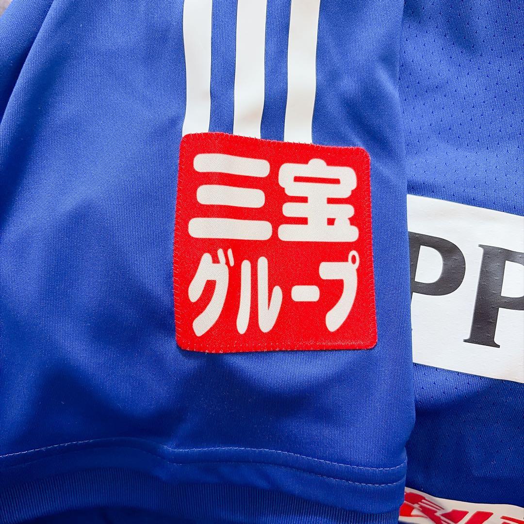アルビレックス新潟　adidas AEROREADY 青 シャツ L