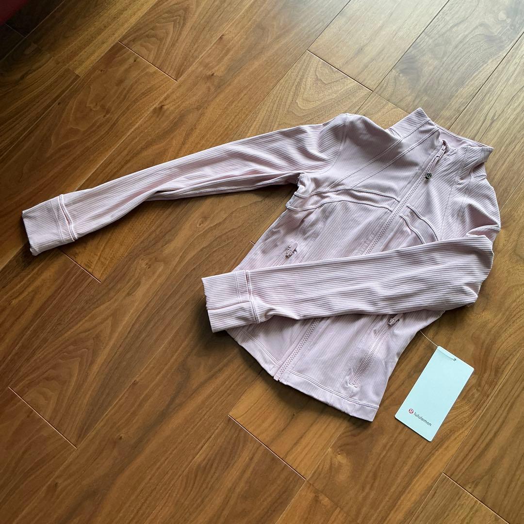 新品未使用！lululemon Define クロップリブNulu ピンク4