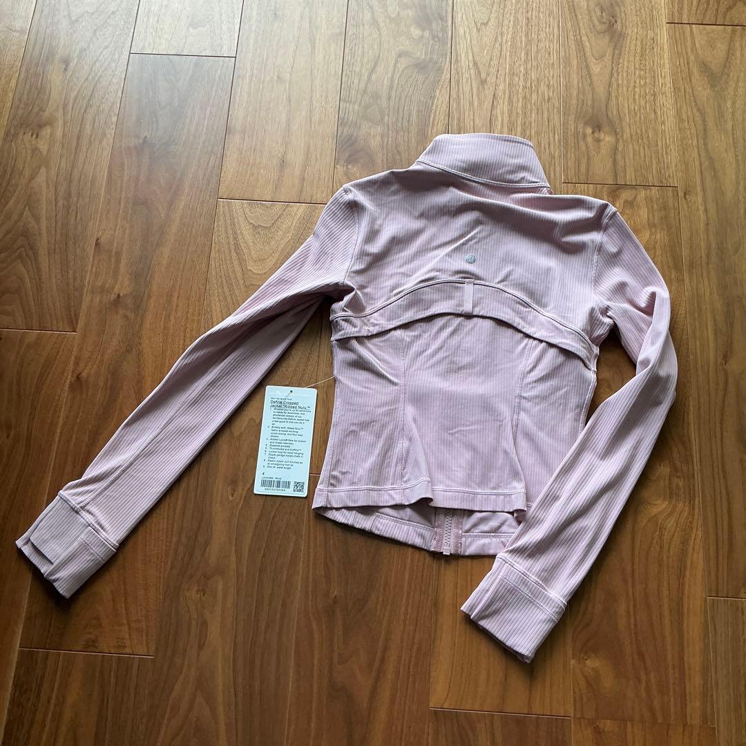 新品未使用！lululemon Define クロップリブNulu ピンク4