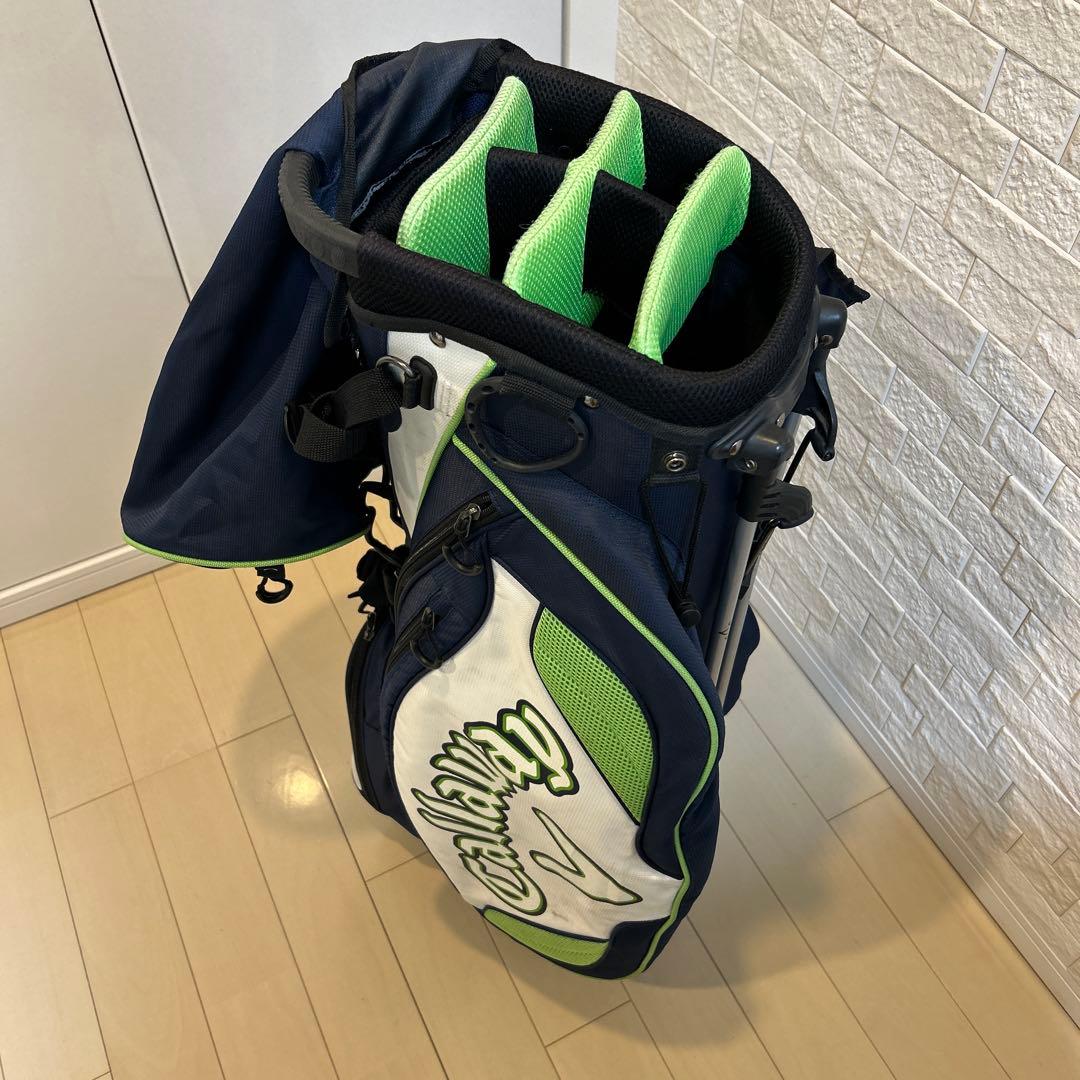 Callaway スタンド付きキャディバッグ ネイビー