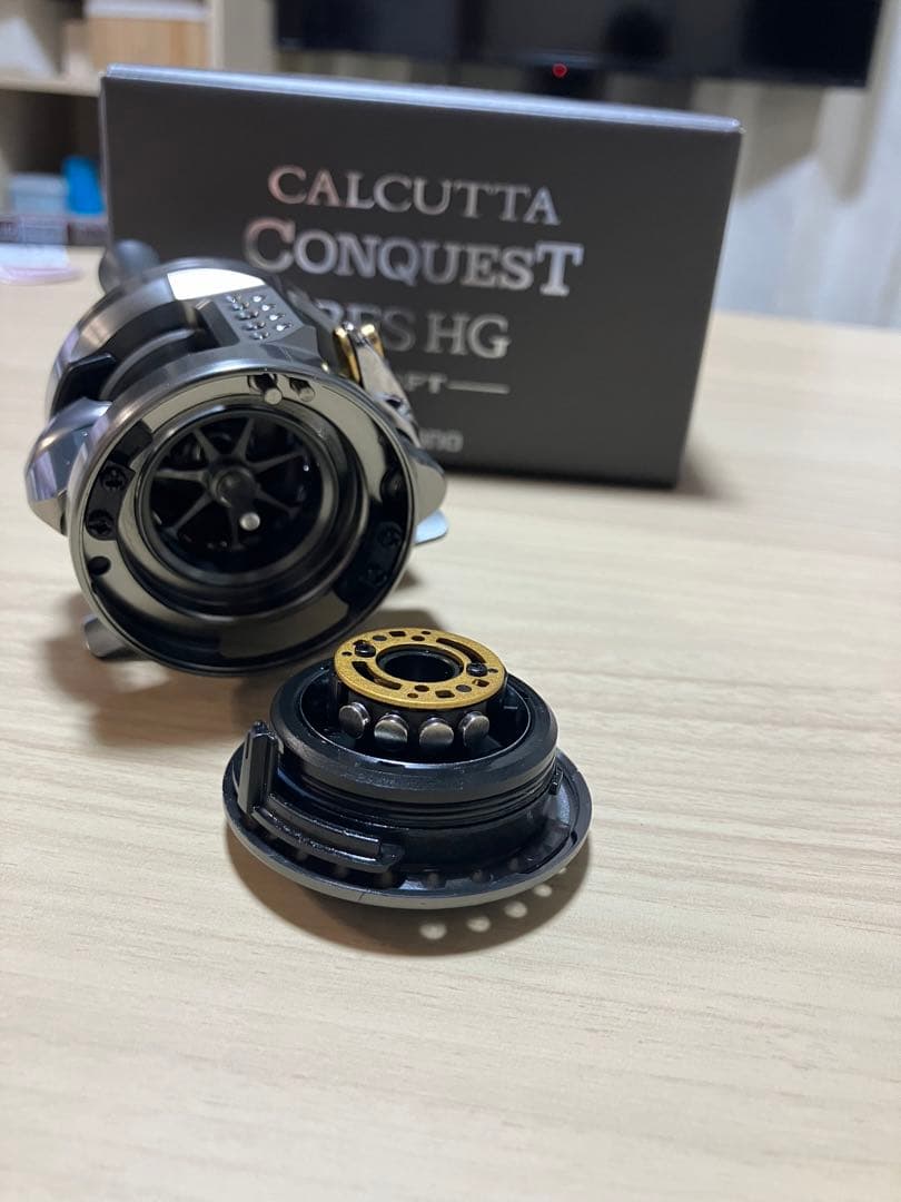 【渓流フルカスタム】23カルカッタコンクエストBFS HG LEFTハンドル