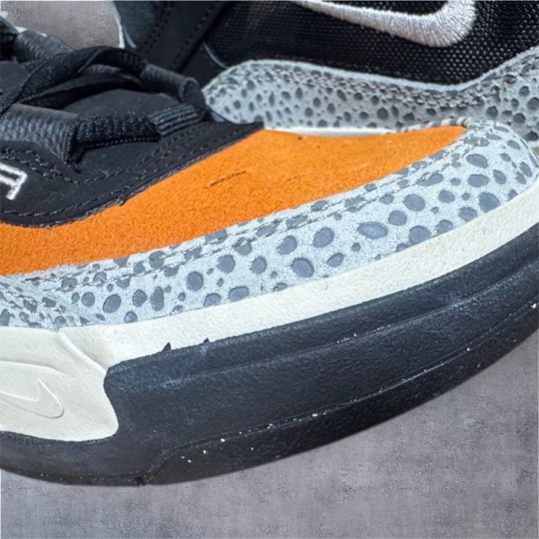 Nike Ishod スケートボードシューズ オレンジ/ブラック　Safari