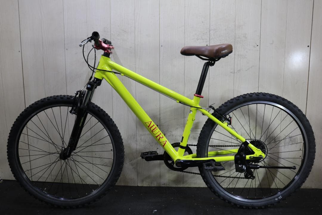 レユニオン AURA オーラ 26型 アルミ シマノ8速 370mm MTB