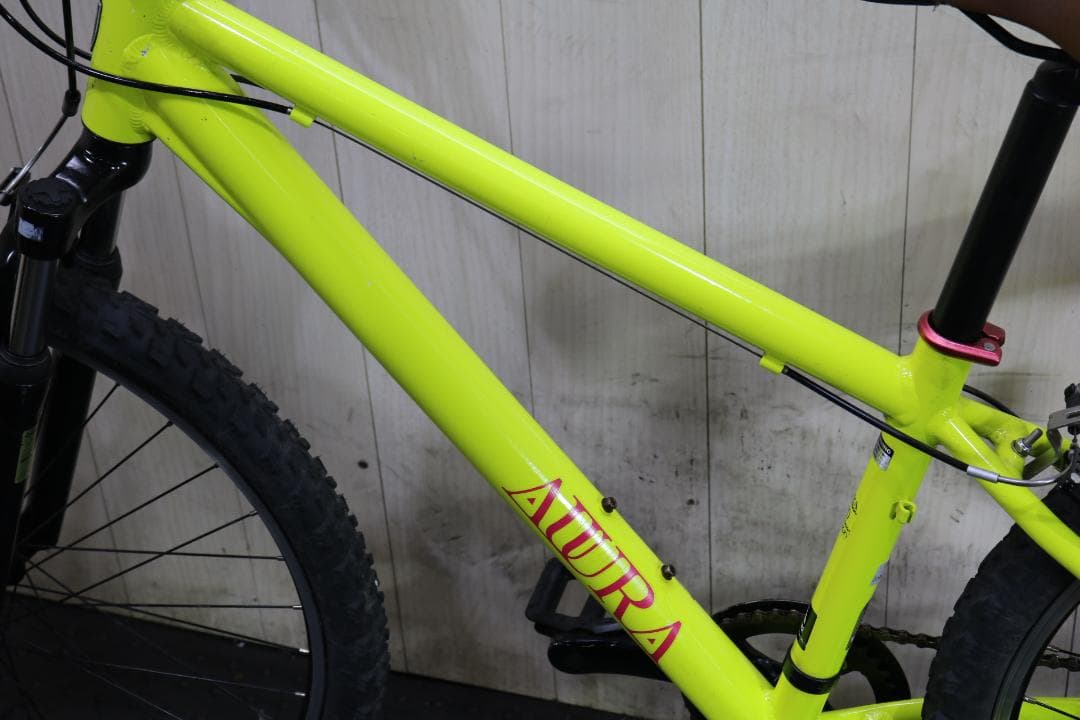 レユニオン AURA オーラ 26型 アルミ シマノ8速 370mm MTB