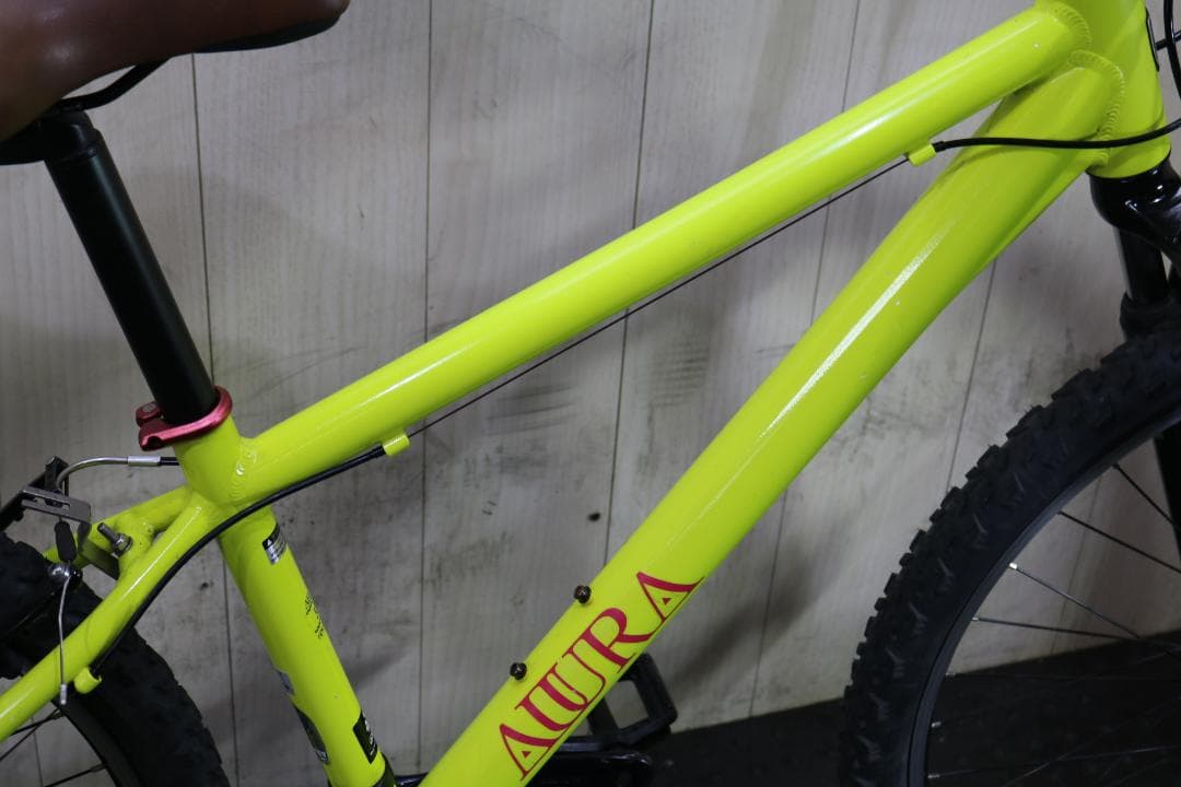 レユニオン AURA オーラ 26型 アルミ シマノ8速 370mm MTB