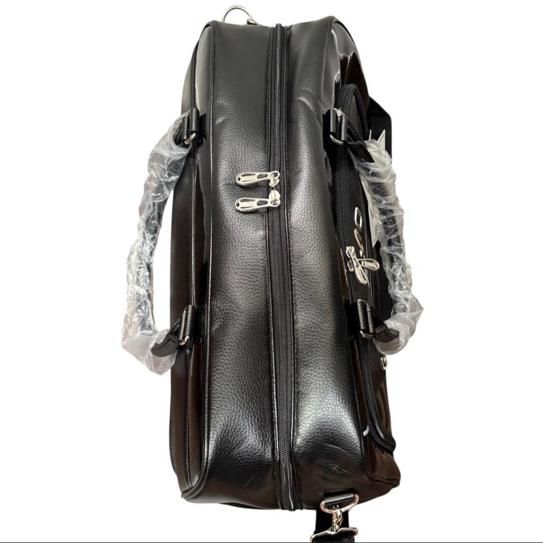 【新品未使用】ゼクシオ XXIO ゴルフ ボストンバッグ レザー 2way 黒