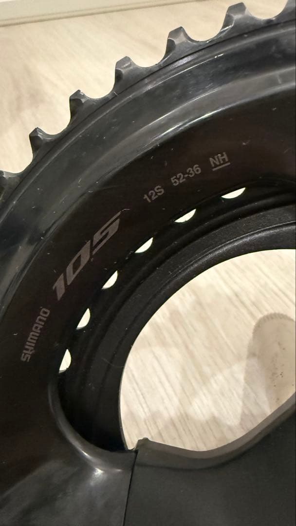 シマノ 105 クランクセット 52-36