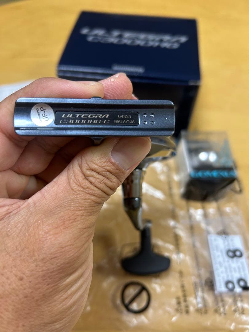 21 アルテグラ　C3000 HG 美品 ゴメクサス35ミリ　ハンドルノブ付き
