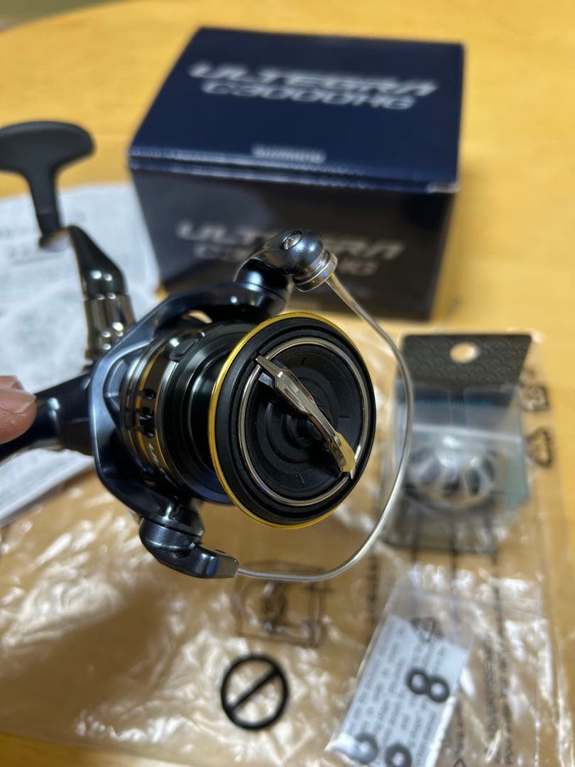 21 アルテグラ　C3000 HG 美品 ゴメクサス35ミリ　ハンドルノブ付き