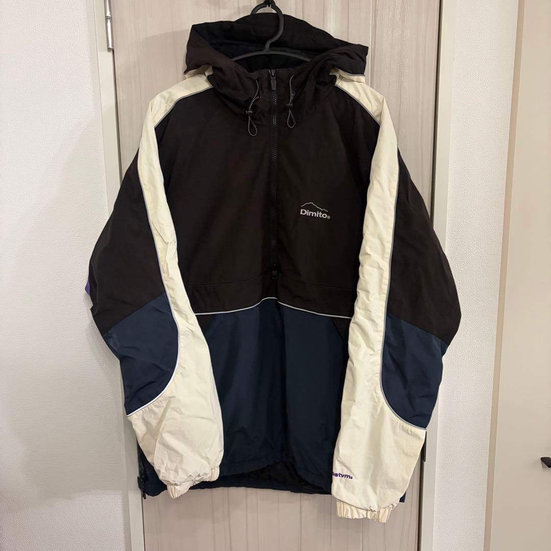 Dimito スノーウェア 上下セット ブラックXL