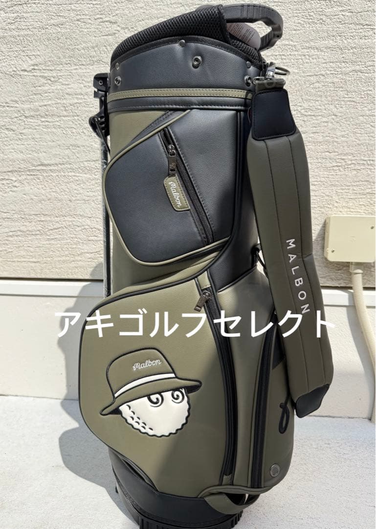 即日発送Malbon 25新作 ゴルフ キャディバッグ ゴルフバッグ