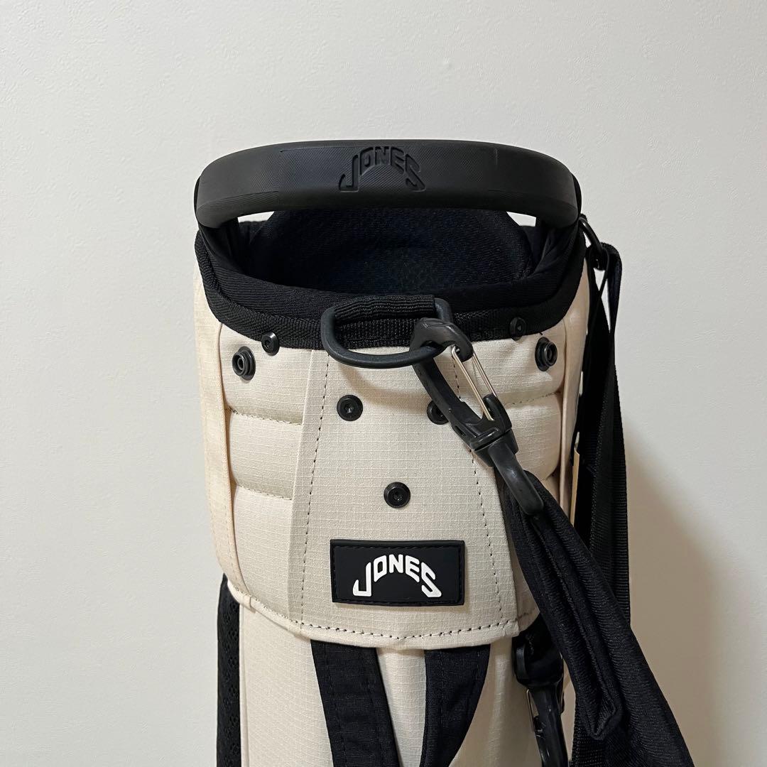 JONES ジョーンズ スタンドキャディバッグ ホワイト