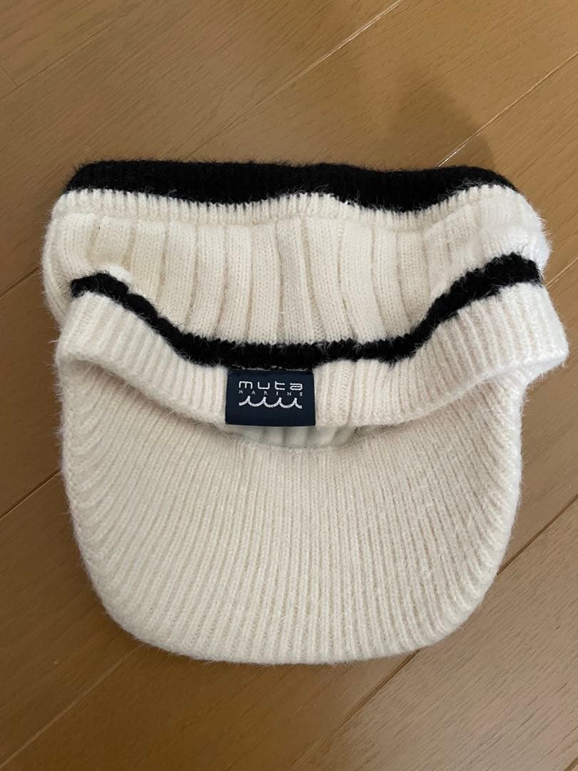 ムータ　muta MARINE GOLFニット帽サンバイザー