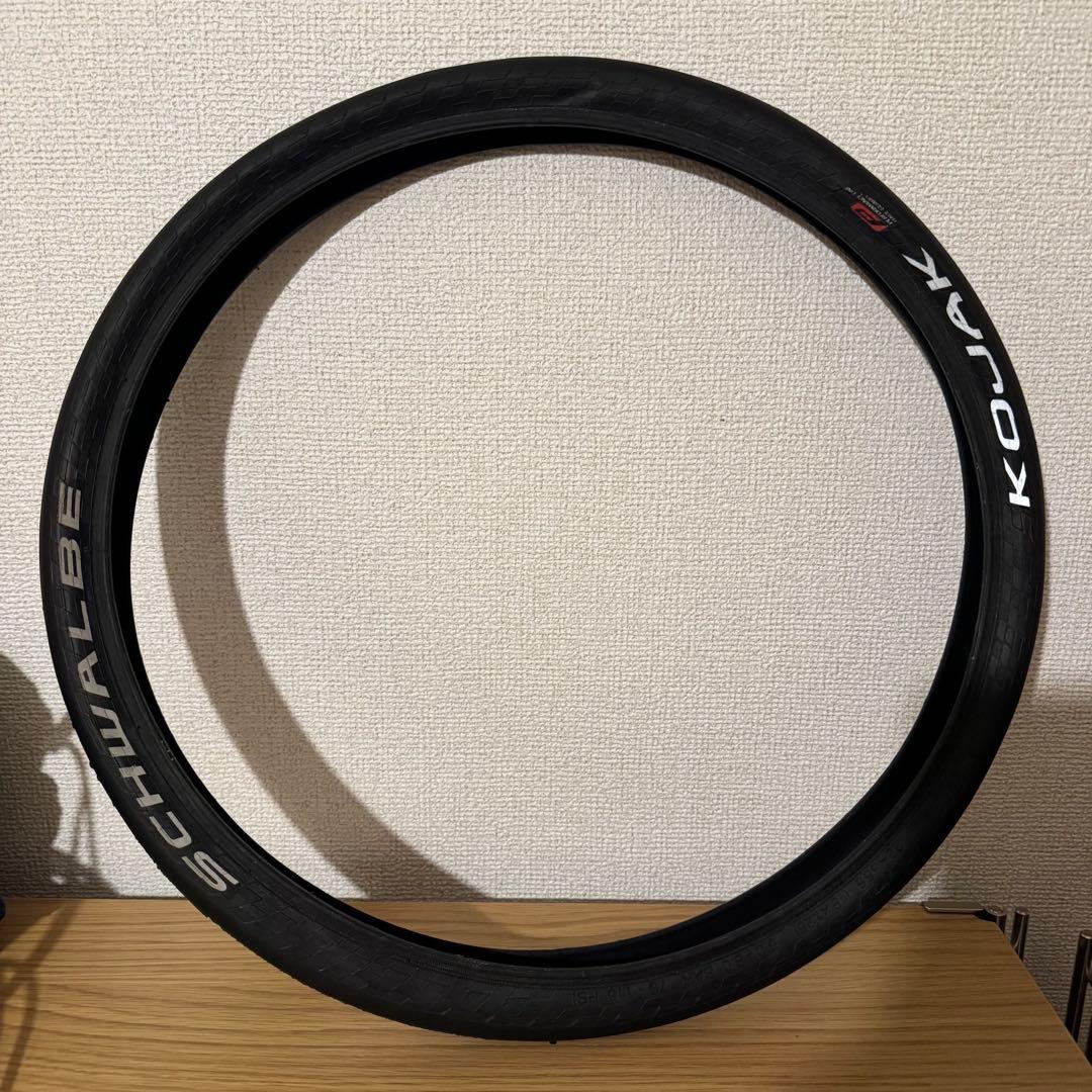 シュワルベ コジャック 18×1.25 355 2本 & 新品チューブ2個セット