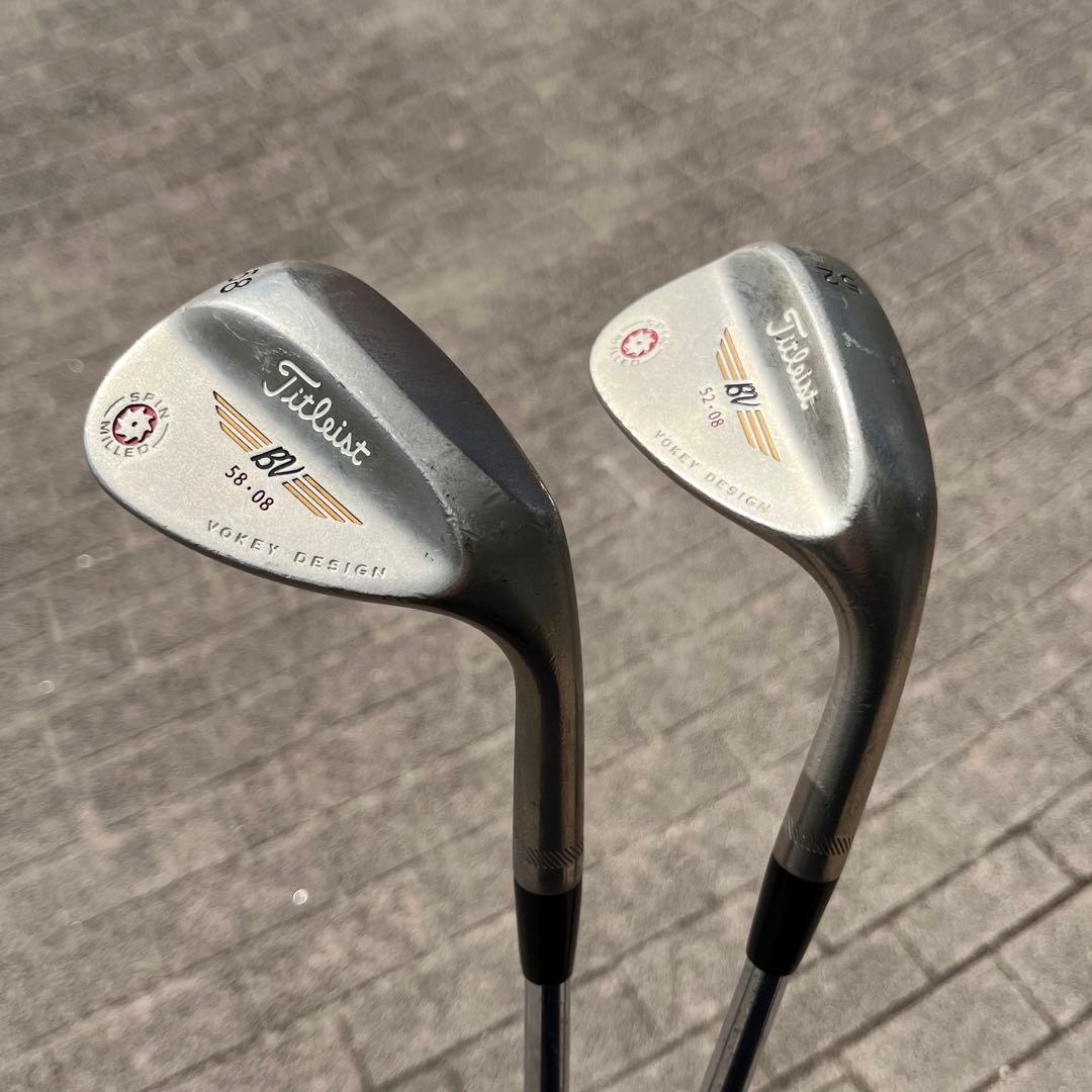 タイトリスト ボーケイデザイン ウェッジ 2本セット 52° 58° S200
