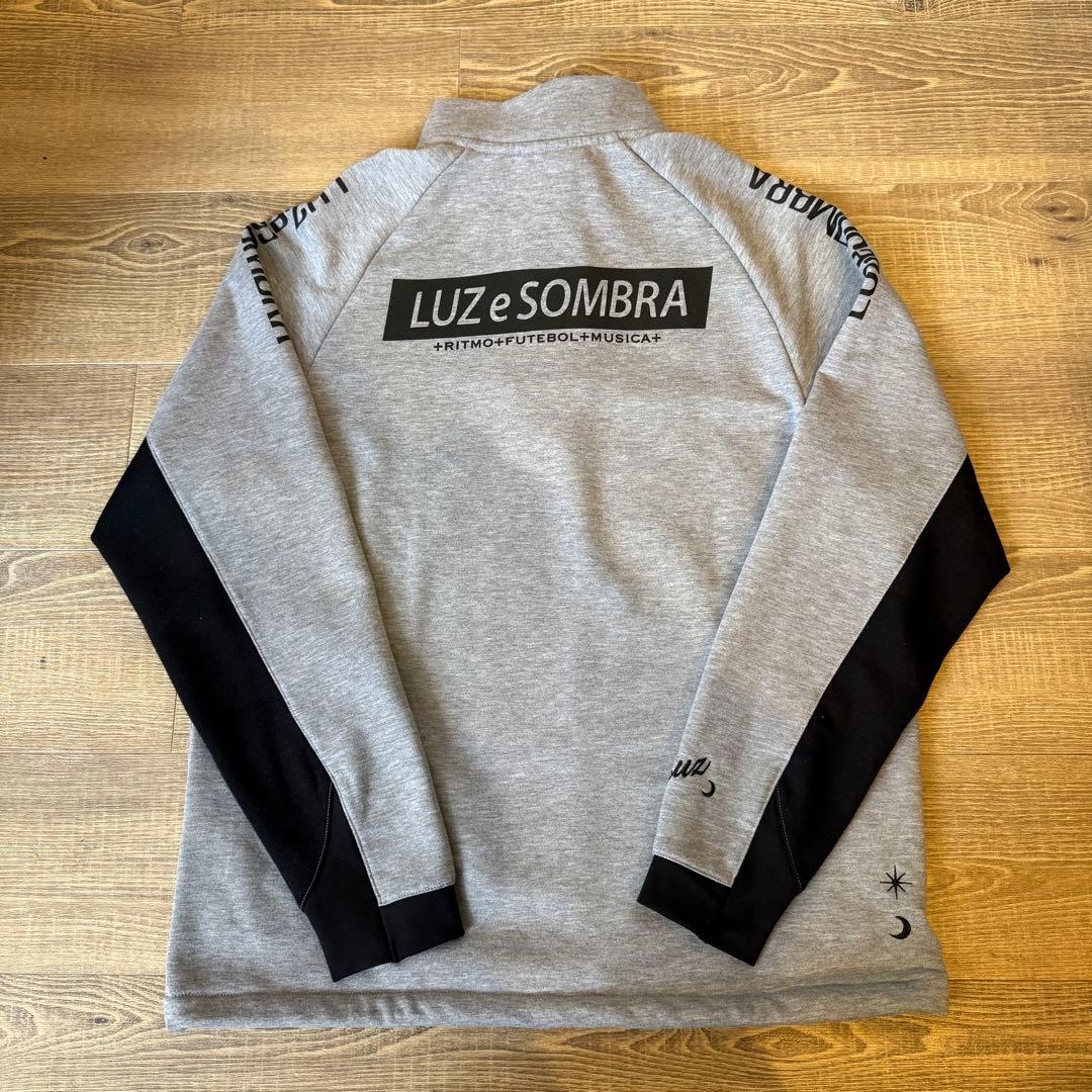 【美品】LUZeSOMBRAジャージセット グレー・ブラック／上:M、下:L