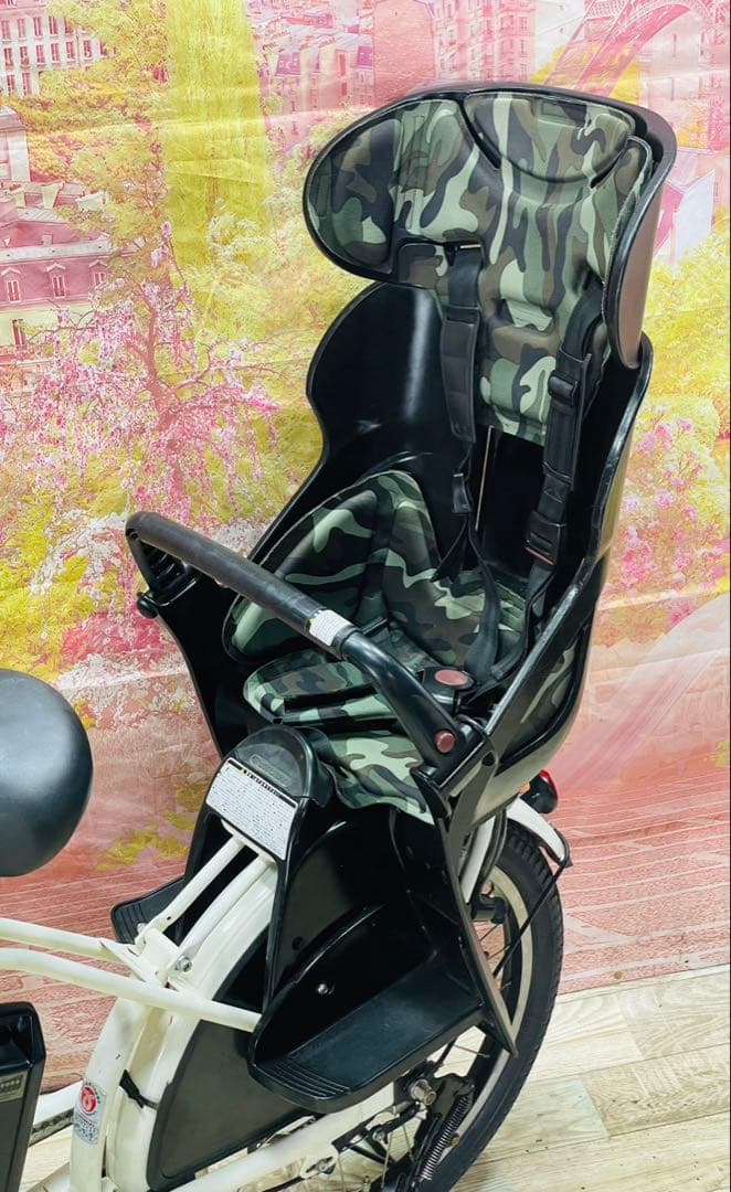 ZK3771 電動自転車 ブリヂストン bikke 子供乗せ 20インチ
