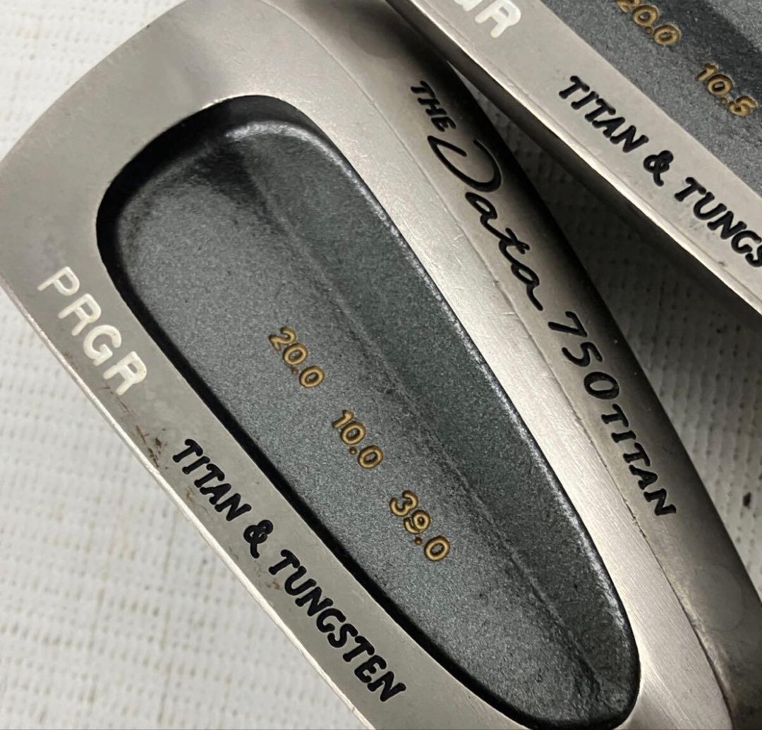 激レア！PRGRプロギア The Data 750 TITAN メンズ アイアン