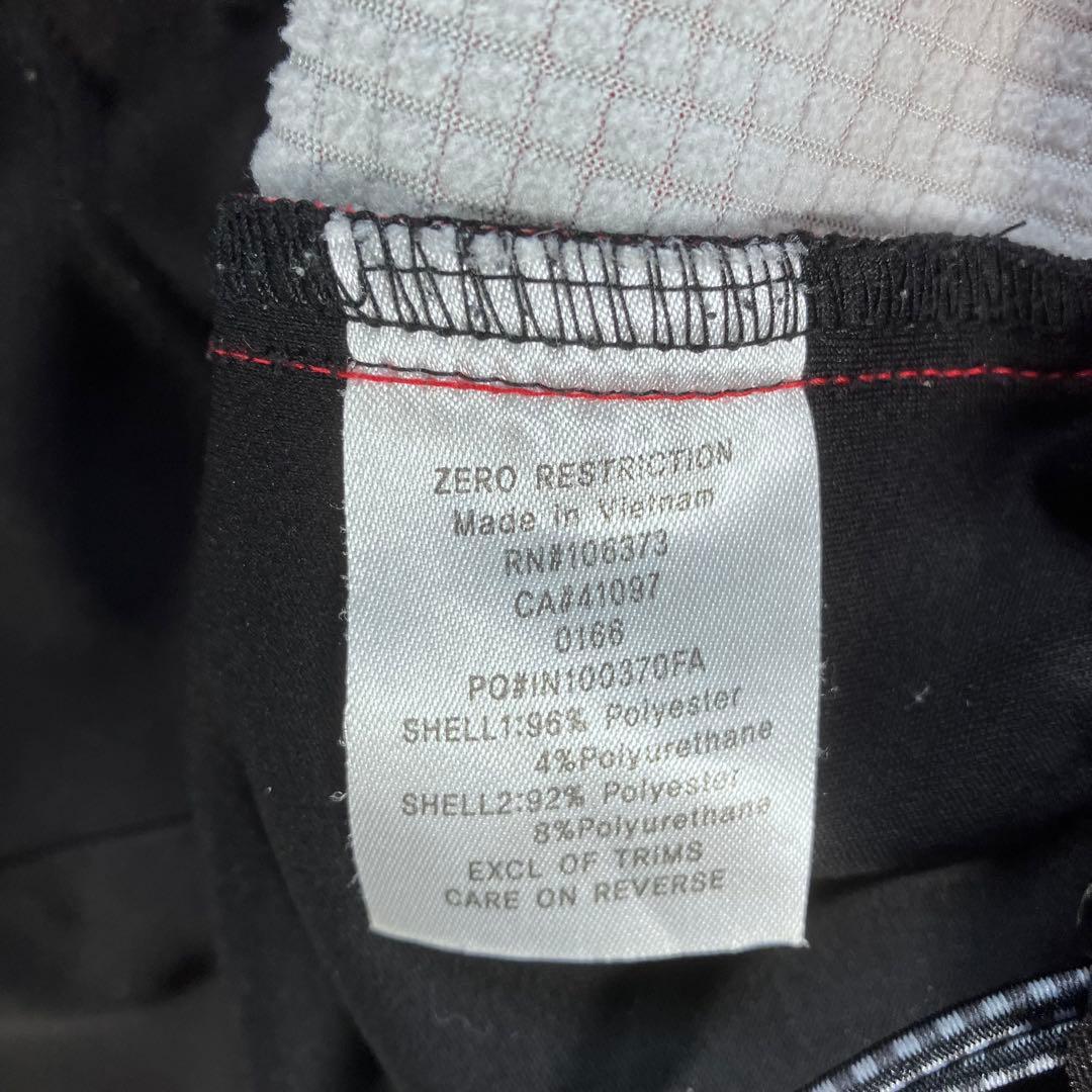 ZERO RESTRICTION シカゴブルズ ハーフジップ XL 赤黒 美品