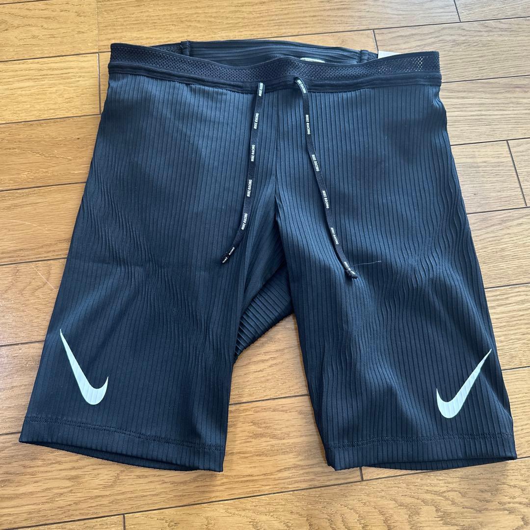 新品未使用　Nike エアロスイフト　ハーフタイツ　ブラックM ランニング　陸上