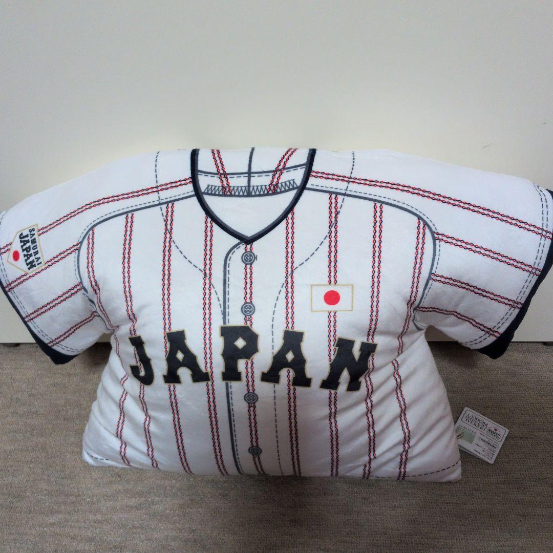 侍ジャパン ユニフォーム型 超BIGクッション ＆ サンリオBIGぬいぐるみ５点