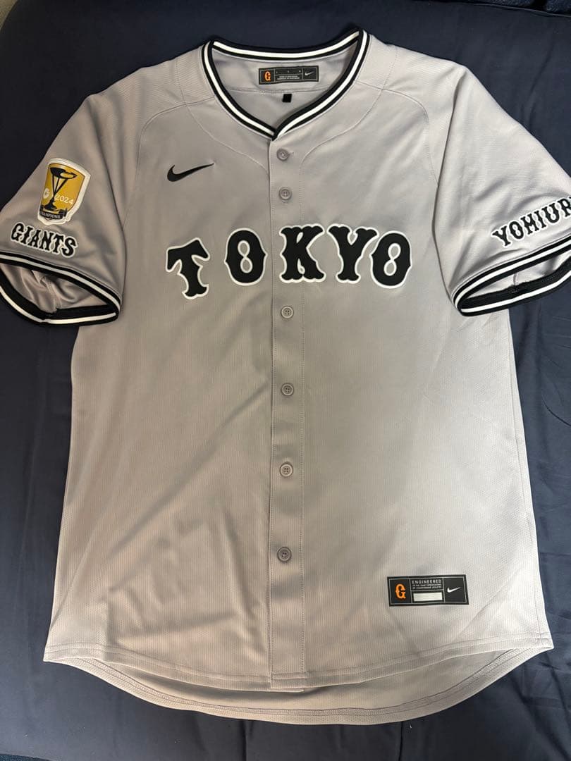 読売ジャイアンツ 坂本 セリーグチャンピオンエンブレム レプリカユニフォーム L