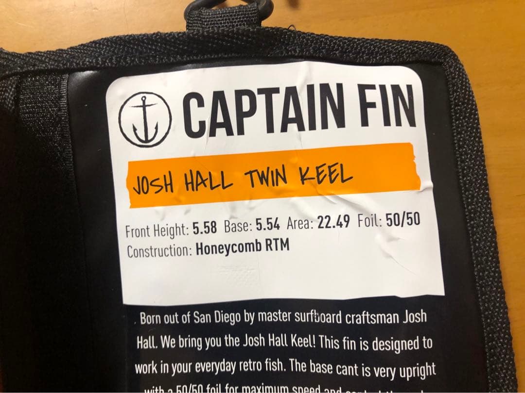 サーフィン・ボディボード CAPTAIN FIN JOSH HALL TWIN KEEL