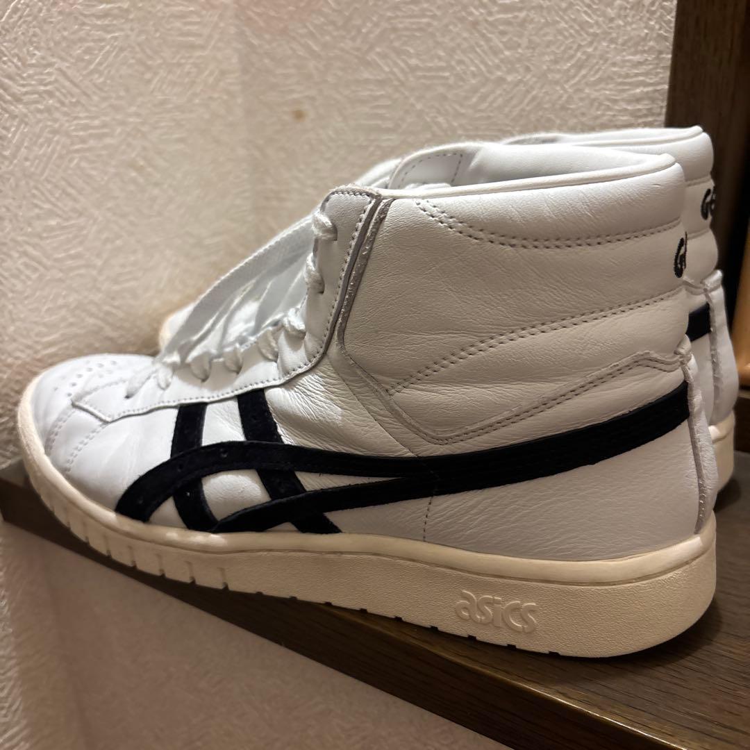 美品 アシックス HL7W4 GEL-PTG スニーカー 白 26.5