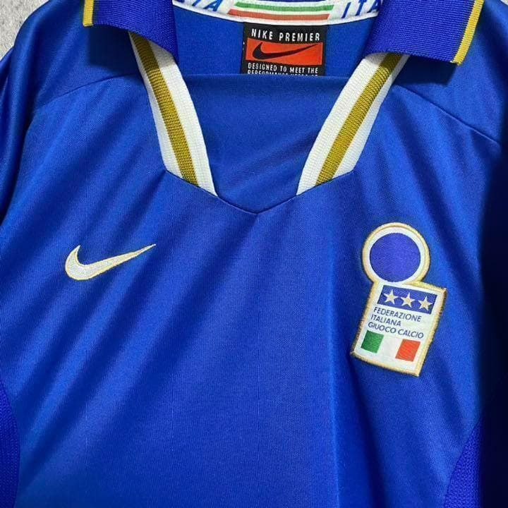 イタリア代表　96-97/H ユニフォーム　ナイキ　メンズL サッカー　古着