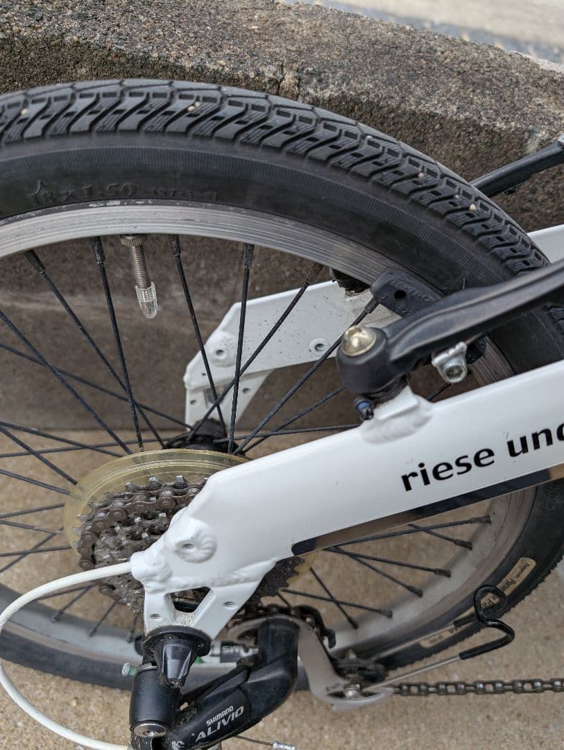 BD-1 折りたたみ自転車おまけあり（未使用チューブ、BD-1オリジナル輪行袋）