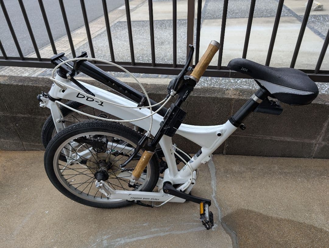 BD-1 折りたたみ自転車おまけあり（未使用チューブ、BD-1オリジナル輪行袋）
