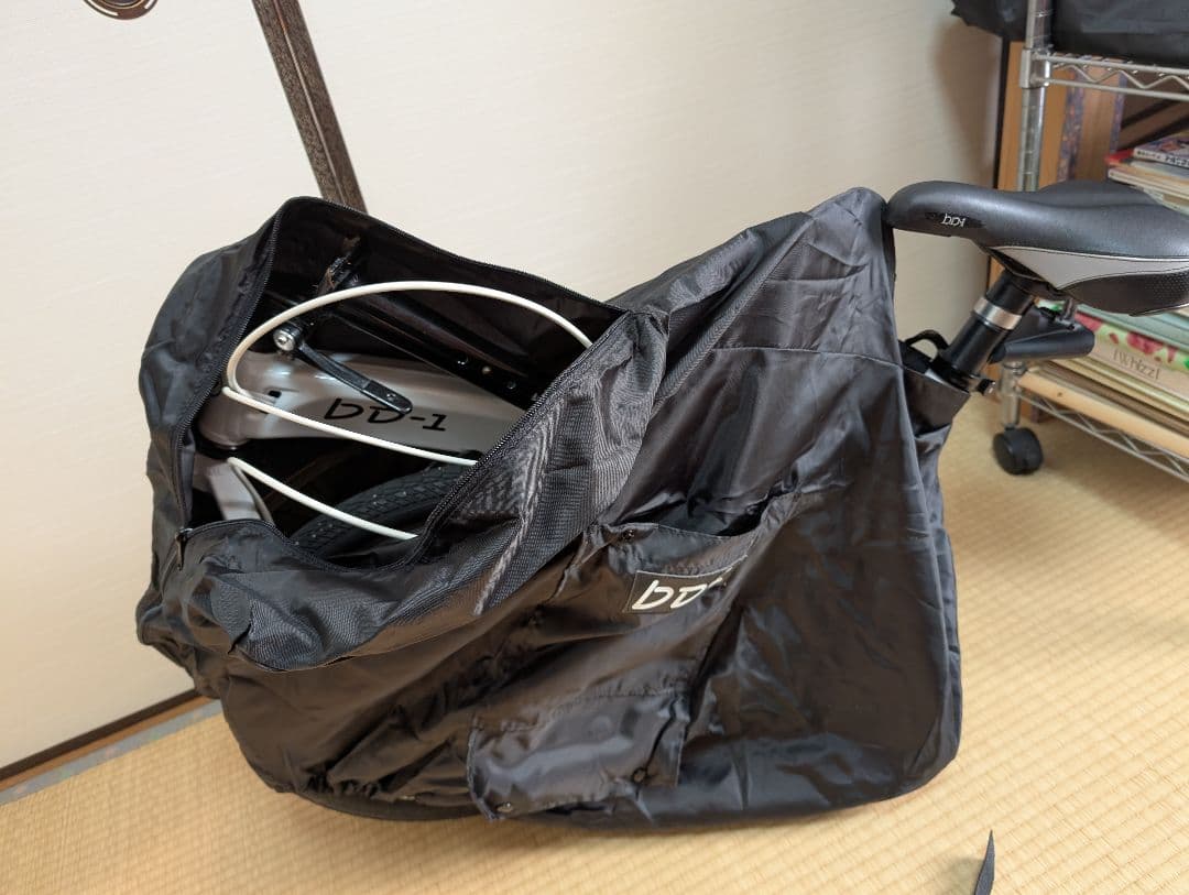 BD-1 折りたたみ自転車おまけあり（未使用チューブ、BD-1オリジナル輪行袋）