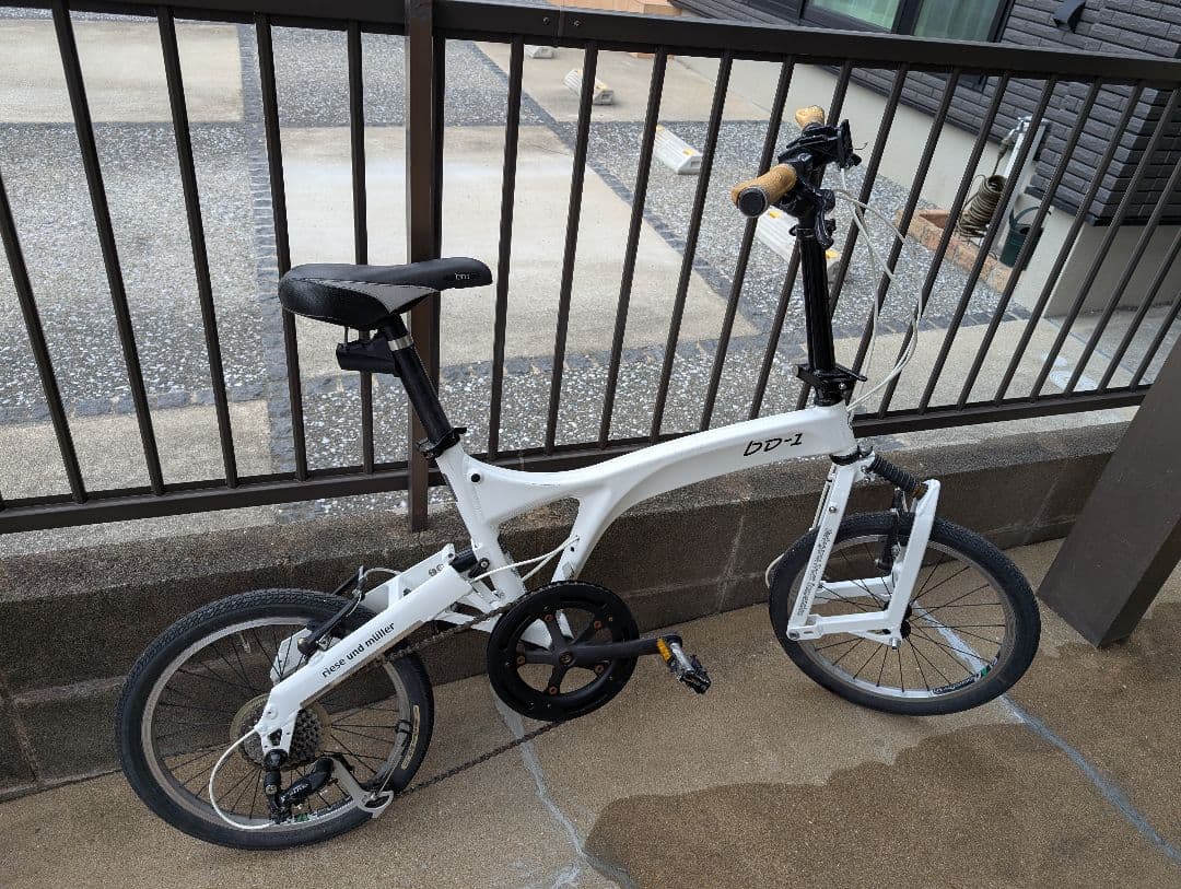 BD-1 折りたたみ自転車おまけあり（未使用チューブ、BD-1オリジナル輪行袋）