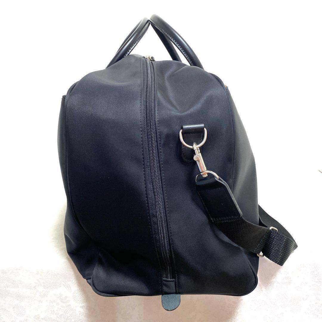 【美品】BURBERRY GOLF ボストンバッグ ノバチェック 黒