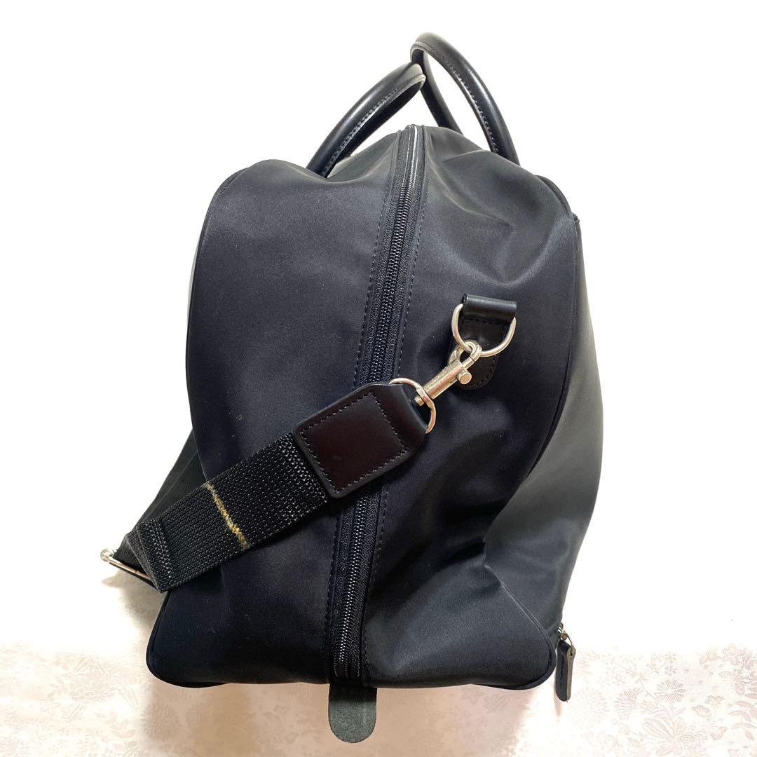 【美品】BURBERRY GOLF ボストンバッグ ノバチェック 黒