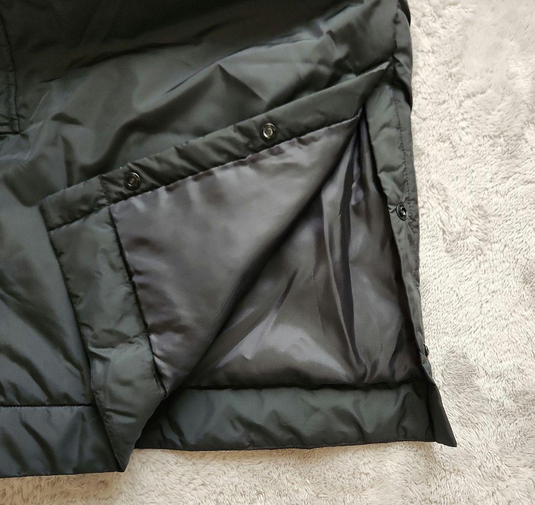 新品★adidas アディダス　黒　ベンチコート　ロング　 LLLブラック　防寒