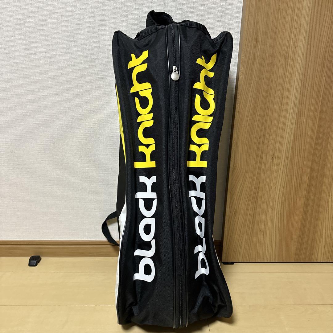 未使用級⭐️大容量⭐️ブラックナイト バドミントン　ラケットバッグ