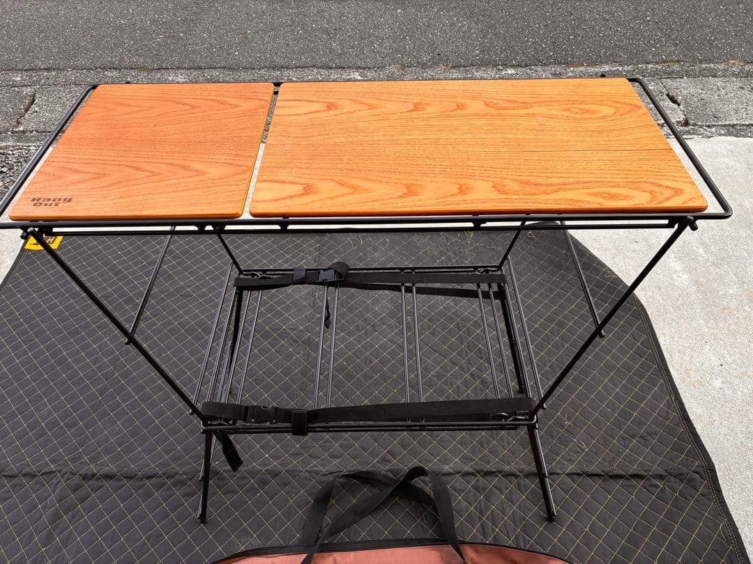 ハングアウト CrankCookingTable キッチンテーブル 収納ケース付