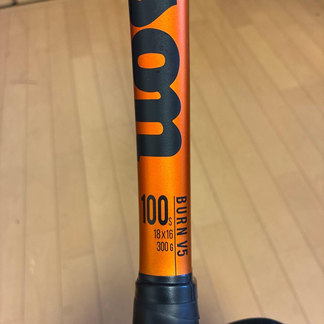 Wilson BURN V5 テニスラケット 100サイズ