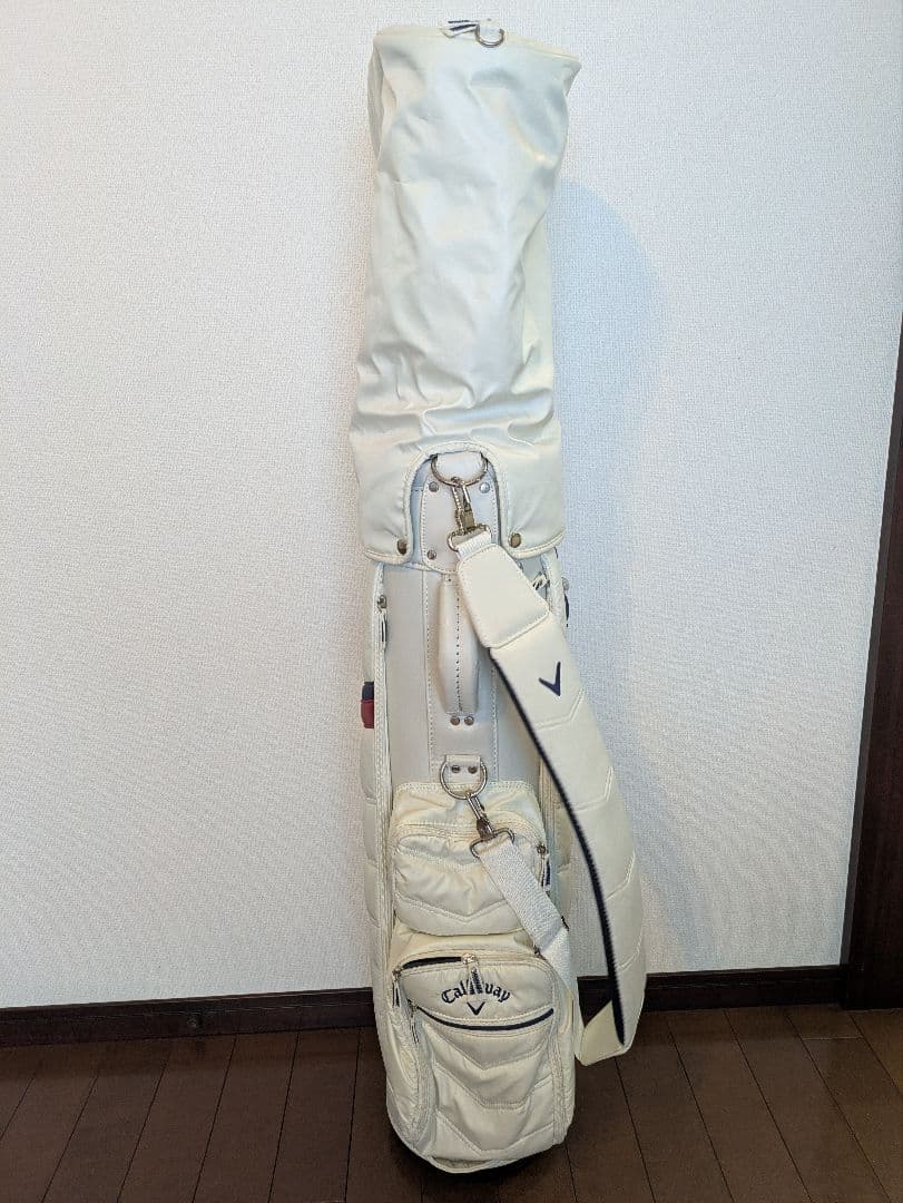 Callaway ゴルフバッグ ホワイト　写真６枚目をご確認下さい